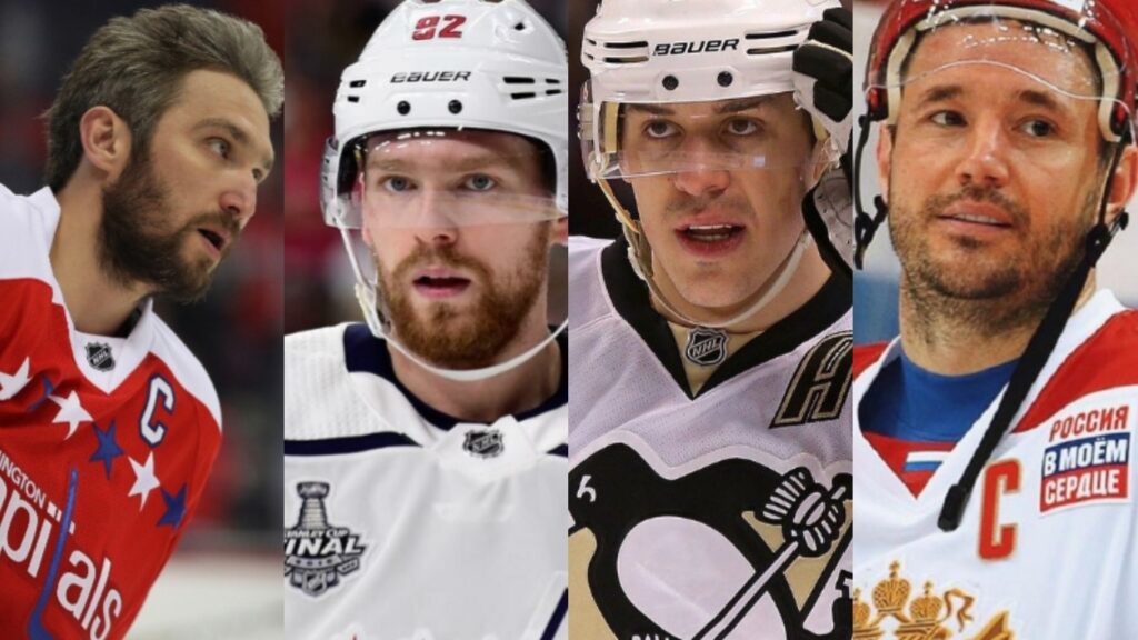 4 ярких момента с участием российских хоккеистов