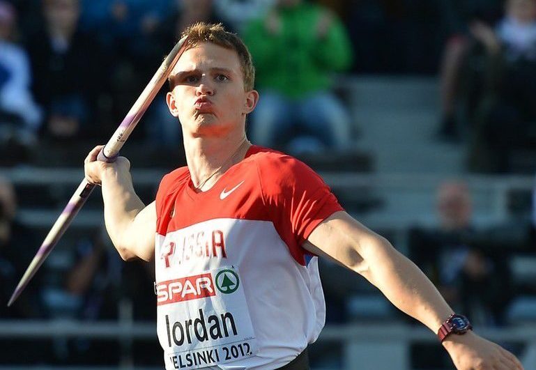 Валерий Иордан метание копья