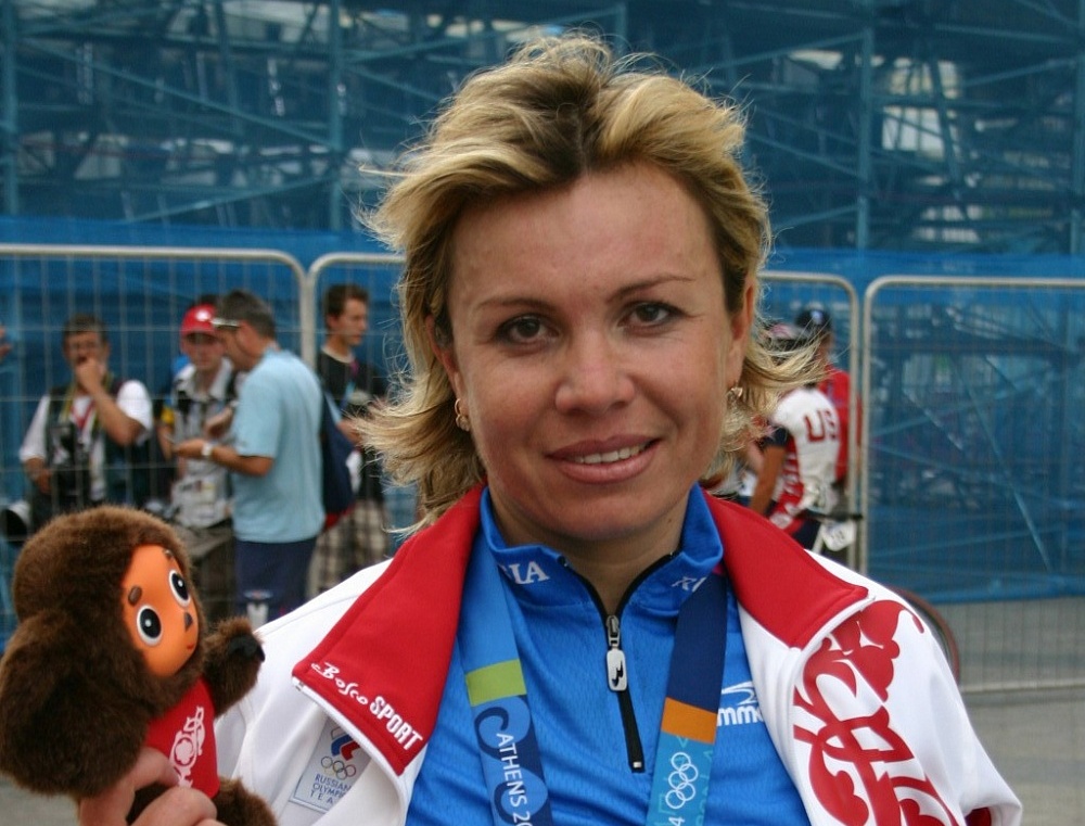 Ольга Слюсарева олимпийская чемпионка по велоспорту